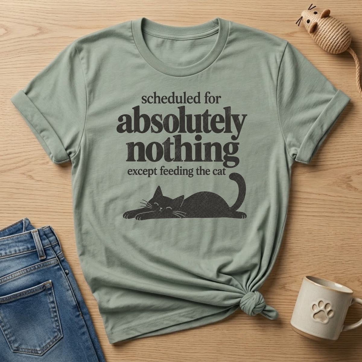 Scheduled for Absolutely  Nothing T-shirt
