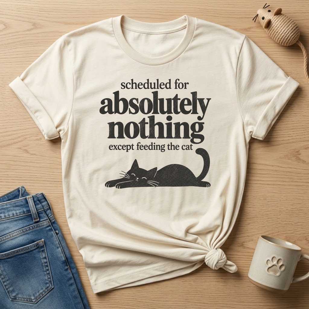 Scheduled for Absolutely  Nothing T-shirt